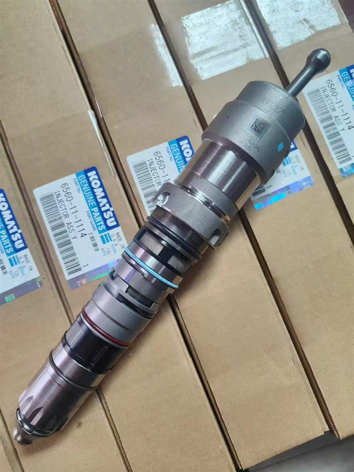 PC1250-7 Excavator 6D170 Engine Injector 6560-11-1114
